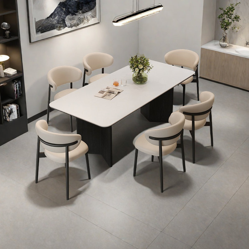 Table de salle à manger French Vintage, H 29,52 po x L 70,86 po x l 35,43 po