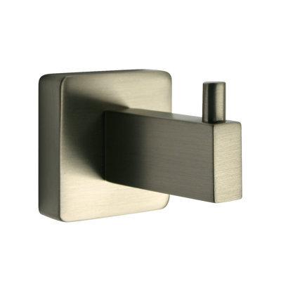 Square Collection Wall Mounted Bathroom Robe Hook