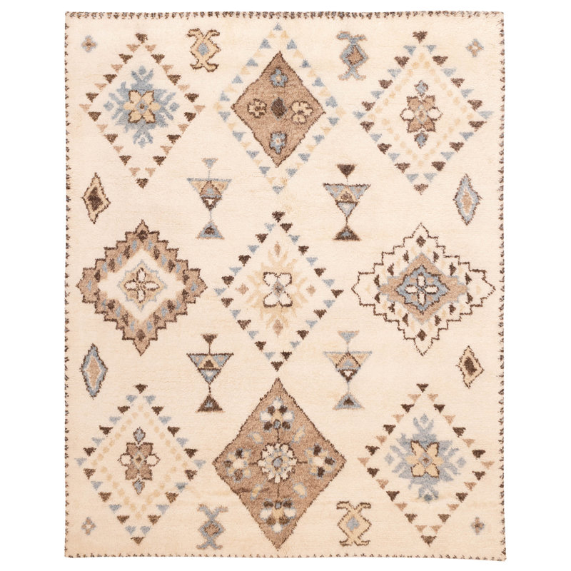 Tapis crème Tangier 7 pi 10 po x 9 pi 9 po