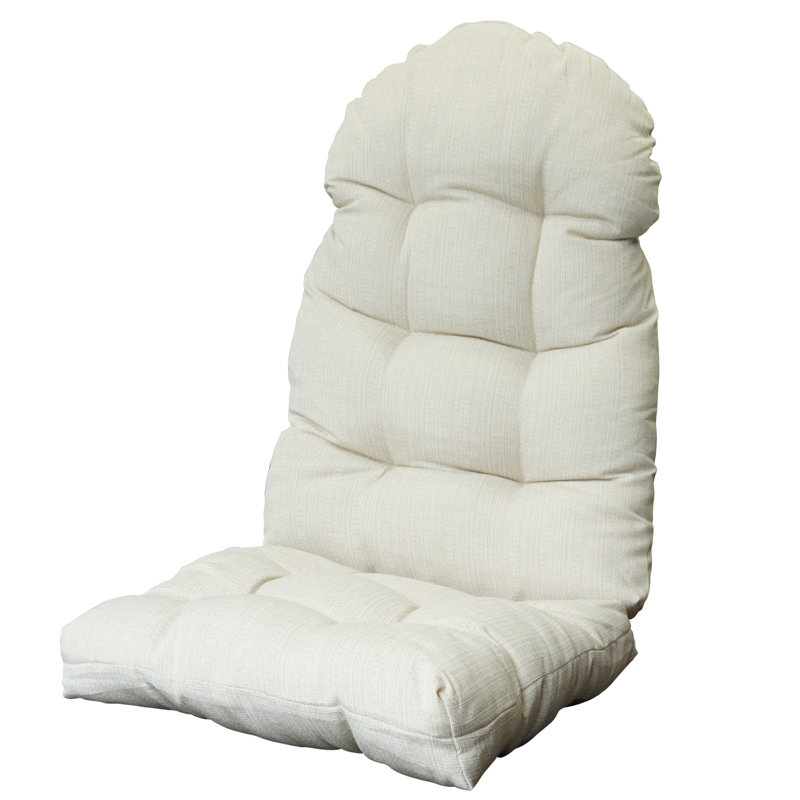 Outdoor Adirondack Chair&rocking Chair Seat And Back Cushion(set Of 4), 4, Beige