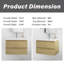 Meuble-lavabo flottant 30 po avec lavabo-1291337331