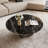 Tahmid 39.4" Faux Marble Single Base Round Coffee Table-1711135902