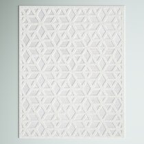 Savoy Gray/White Area Rug Zipcode Design Rug Size: Rectangle 5'2 x 7'2