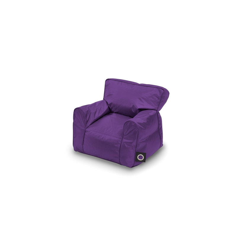 Outdoor Friendly Refillable Classic Bean Bag, Purple