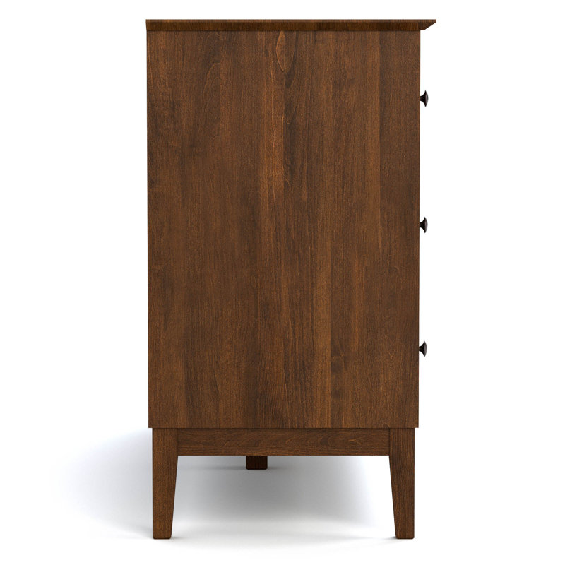Origins 6 - Drawer Solid Wood Dresser, Bronze