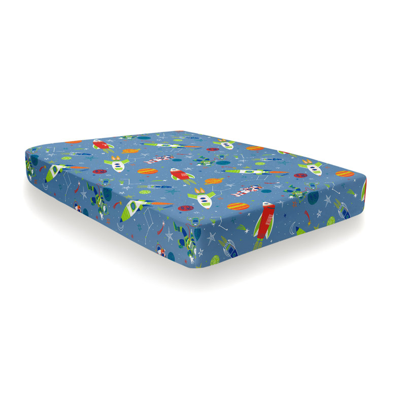 Supersonic Cotton Blend Fitted Sheet, Toddler (70 x 140 cm)
