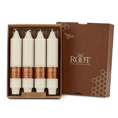 Root Candles Unscented Taper Candle