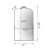 Full Length Mirror 36X66 Inch Vintage Ornate Arched Floor Mirror Metal Framed Mirror Dressing Mirror Oversized Wall Mirror, For Entryway, Living Room, Bedroom, Clothing Shop,  Antique Silver-1744563610