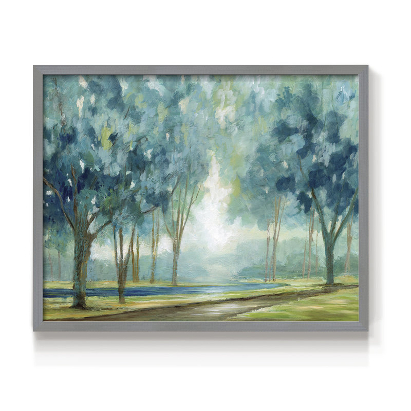 Ombre après-midi - Reproduction encadrée - Restickable, Gris, H 16 po x l 20 po