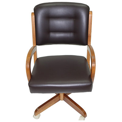 Chaise de salle à manger rembourrée aruba