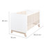 Clara Convertible 2 -Piece Nursery Furniture Set