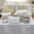 9 Piece Percale Comforter Set Yellow
