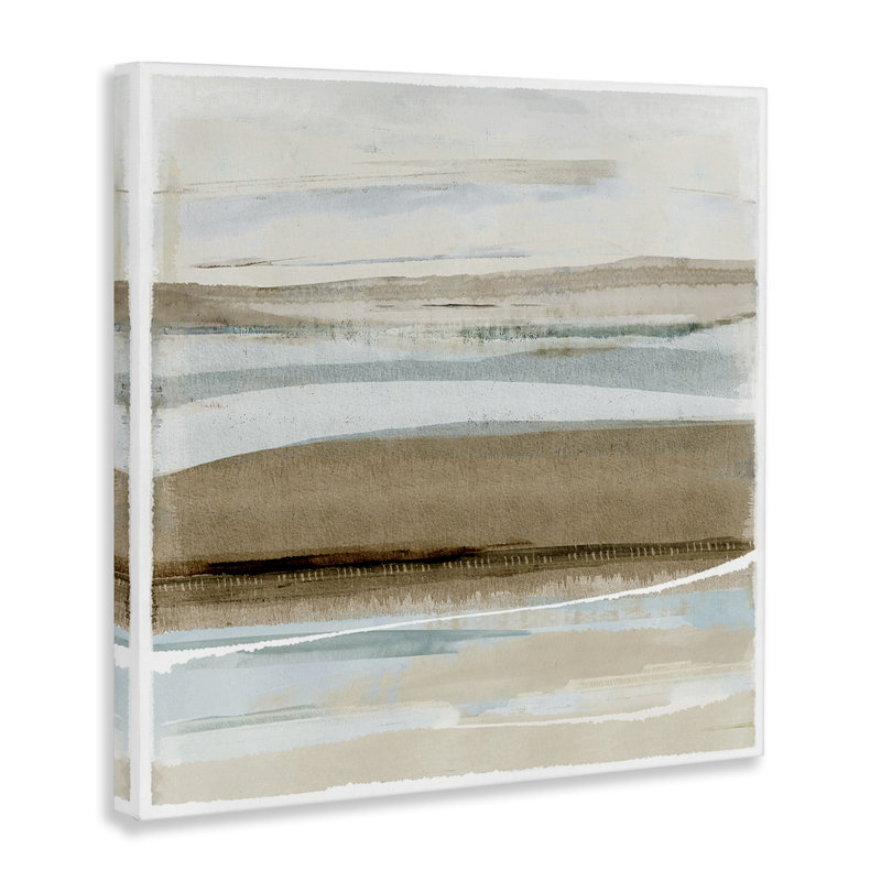 «Soft Winter Sands» par Flora Kouta, H 36 po x l 36 po x P 1,5 po