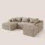 95 " Corduroy Sofa Reclining-1714324713