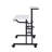 Rolling Writing Desk with Height Adjustable Desktop and Moveable Shelf-42198064
