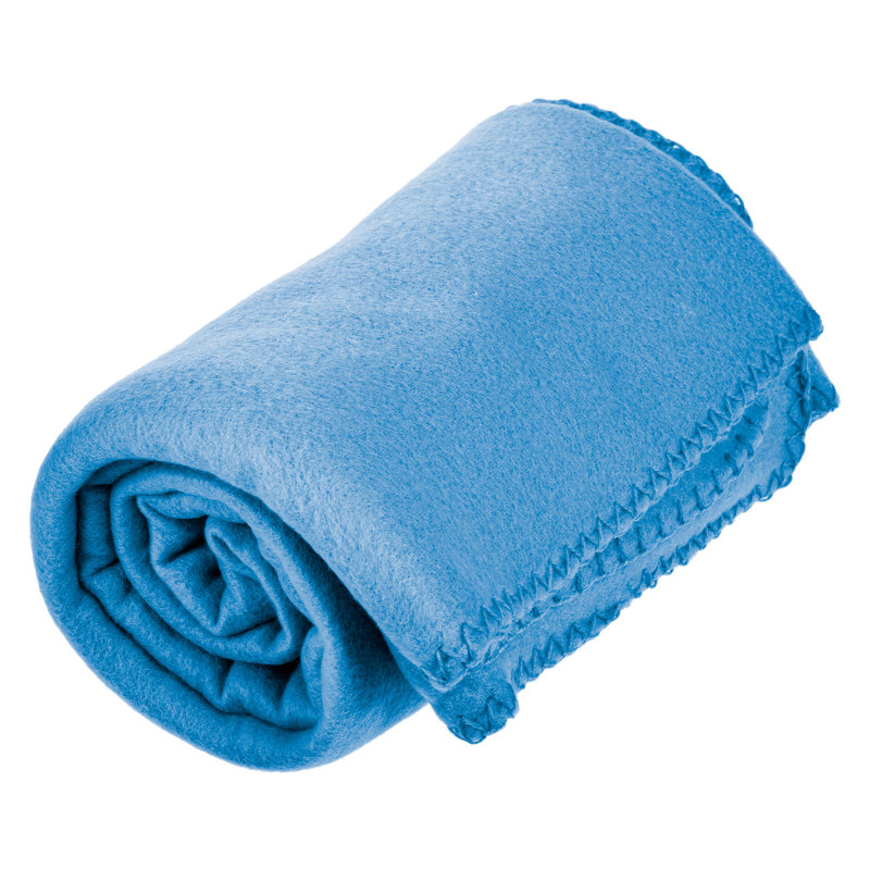 Jeté en molleton Cozy Comfort, Bleu pâle