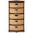 Solid Wood 5 Drawer Storage Drawers-1406942759