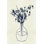 «Indigo Floral Vase I» par Melissa Wang
