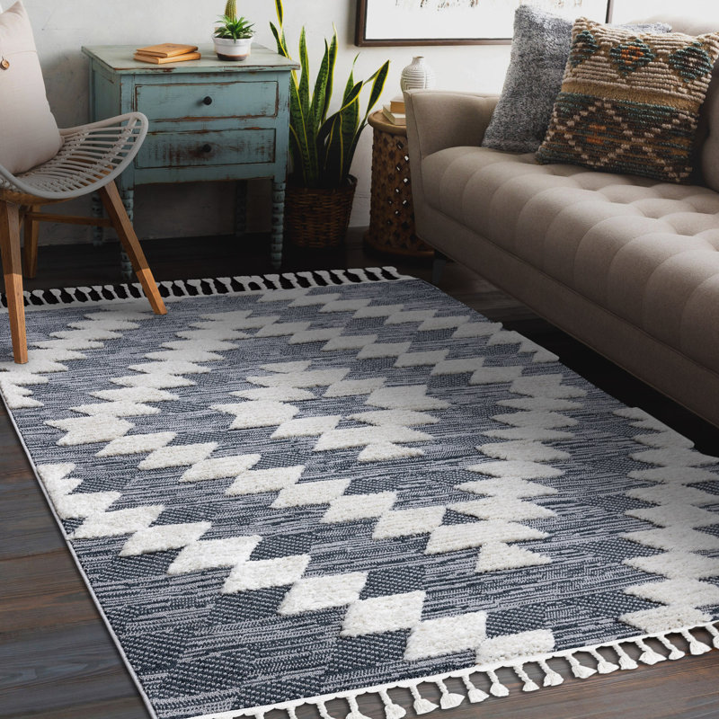 Blarwood Geometric Area Rug, Rectangular 200 x 290cm