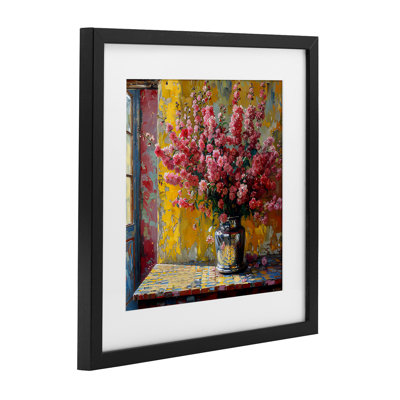Reproduction sous verre pleine fleur, conception par Creative Studio