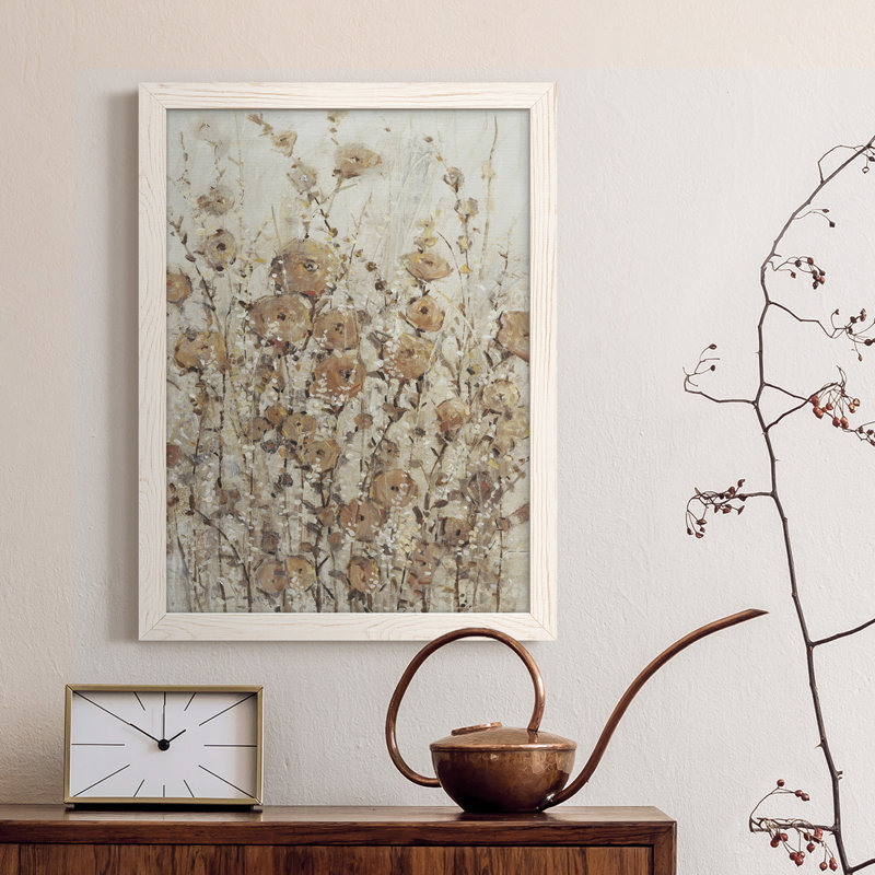 Toile encadrée de qualité supérieure Garden Edge II - prête à être accrochée, H 32 po x l 23 po x P 1 po, Blanc