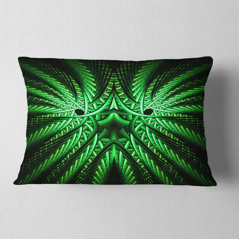 Coussin lombaire Abstract, vert