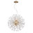 Gizela 9 - Light Dimmable Sphere Chandelier