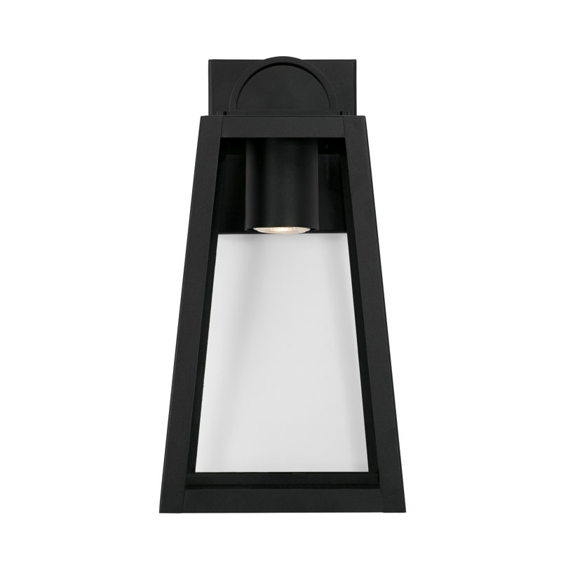 Wall Light, Black, 16" H x 8" W x 9"D