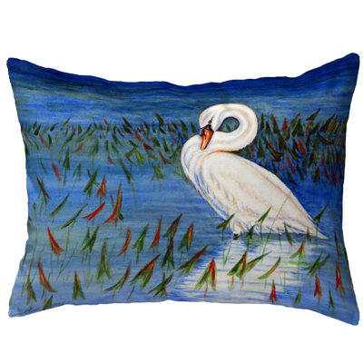 Outdoor Reversible Throw Pillow