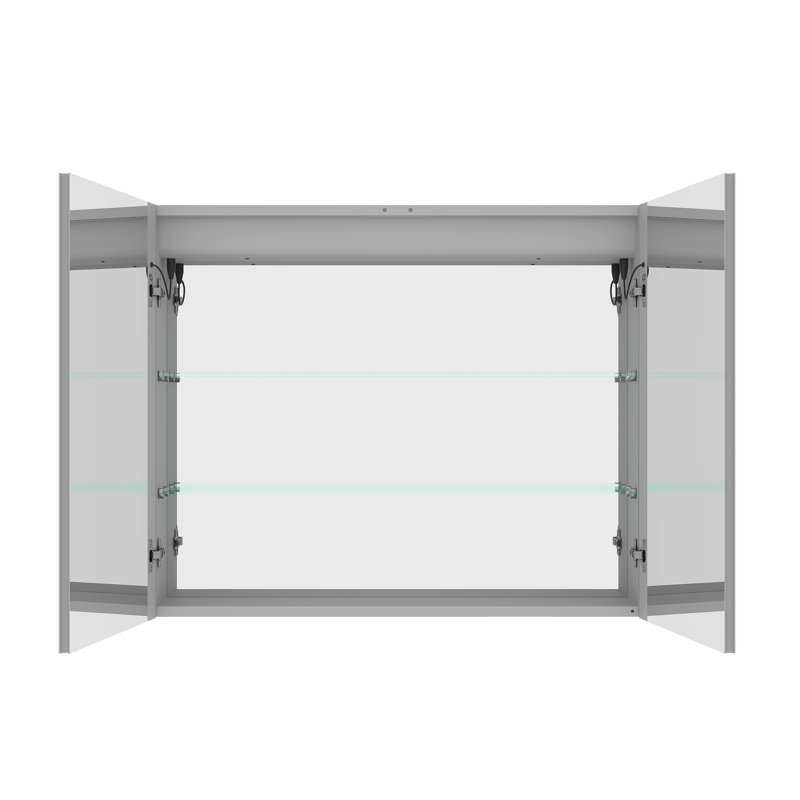 Armoire à pharmacie avec miroir fixe 36 po x 50 po Aleeza