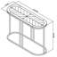 Arelis Metal Flat Wall Mirror-1913018339