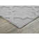 Silver Nasturtium Cut-loop Trellis Area Rug by