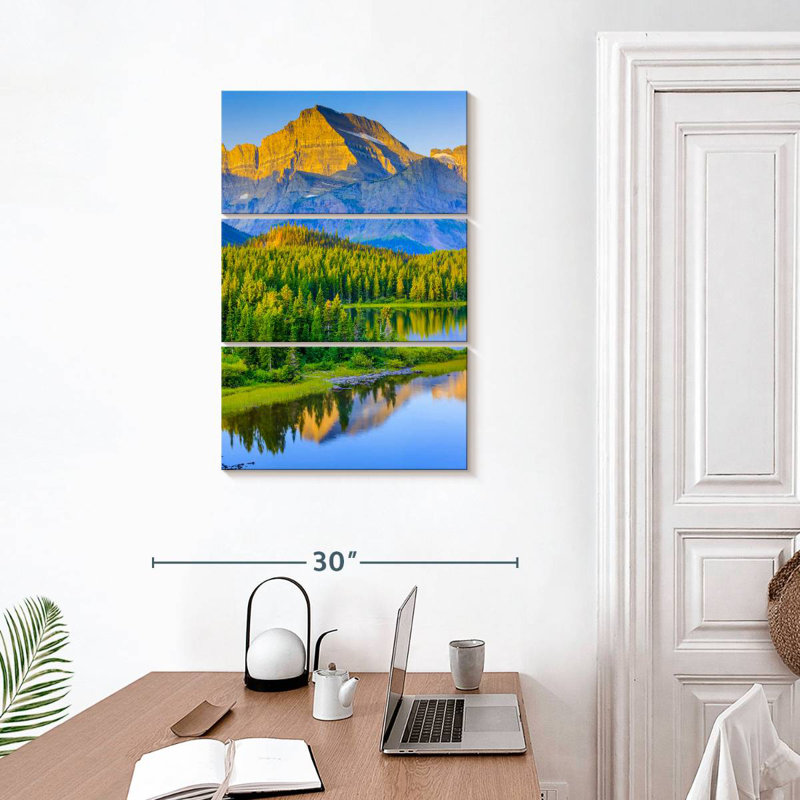 Alvord Swiftcurrent Lake, 32" H x 20" W