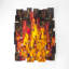 Inferno Handmade Wall Decor