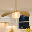 Luminaire suspendu moderne à 1 lumière à intensité variable (ensemble de 2)