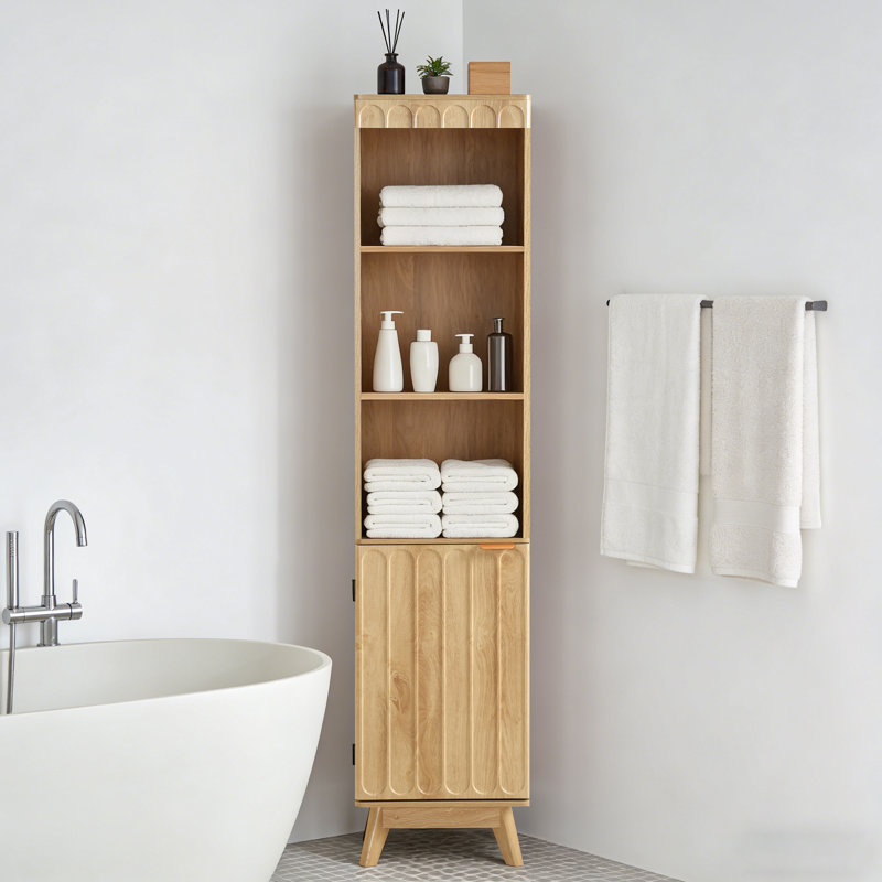 Armoire de salle de bain 70,9 ", Jaune
