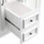Meuble-lavabo avec rangement en résine 35,99 po-94400006