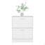Range-chaussures, 2 portes, blanc