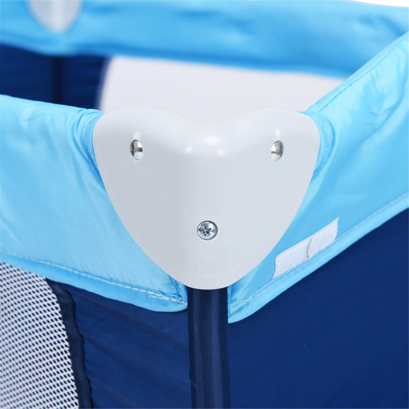 Panier Moïse pliable, Bleu