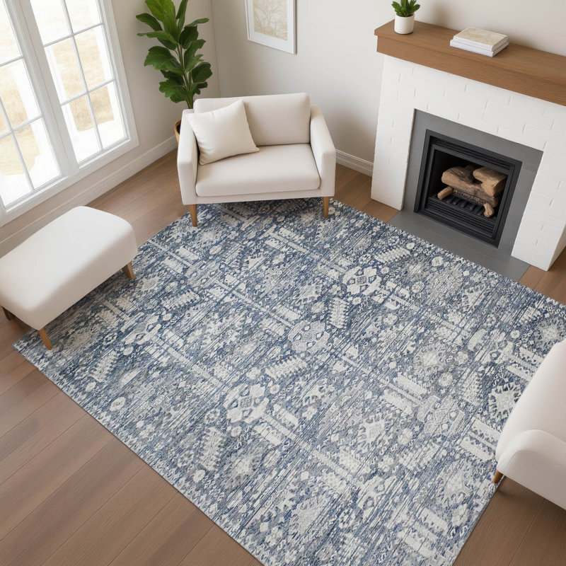 Tapis de qualité supérieure Verlin AMF1771 Global, Rectangle 2 pi 6 po x 3 pi 10 po