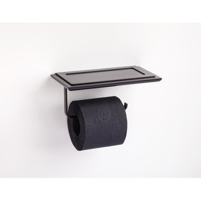 Porte-papier hygiénique à fixation murale avec porte-savon Verona