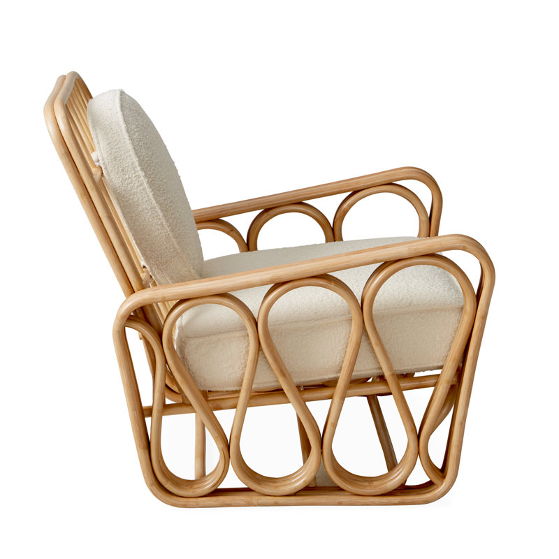 Riviera Lounge Chair, Natural