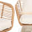 Wicker 4 - Person Patio Conversation Set with Cushions-1557570820