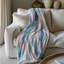 Soft Blush Pines - 1 Piece Premium Sherpa Blanket-99240563