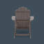 Chaise Adirondack pliante en plastique