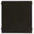 Black 2-Shelf End Table