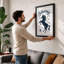 Believing Unicorn Modern - Framed Print-282106369-282106374