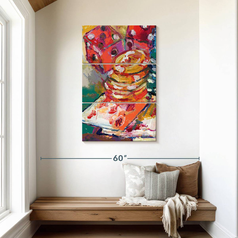 Senne Chips, 45" H x 28" W