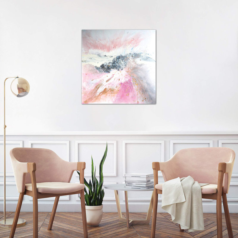 Angelic Dreams by Antuanelle - Print on Canvas, White Framed, 66.04 cm H x 66.04 cm W