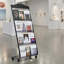 Metal Free Standing Magazine Rack